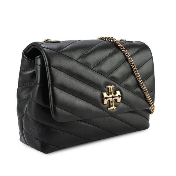 Tory Burch Handbags - NWT TORY BURCH | Kira Chevron Mini cross body Bag Black